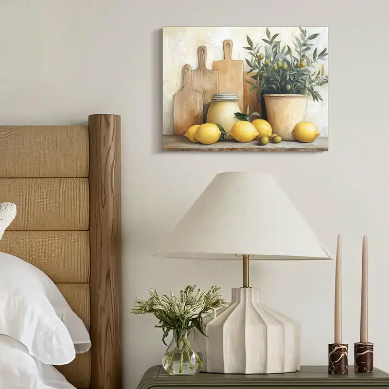 Lemon Canvas Wall Art