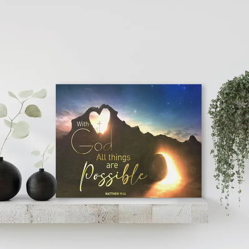 with God All Things Are Possible