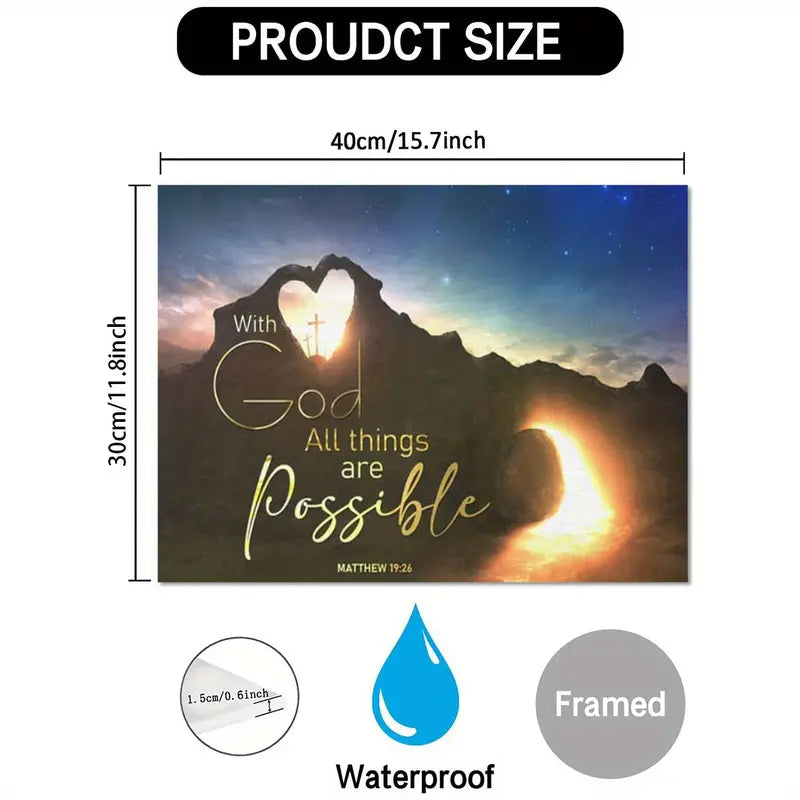 with God All Things Are Possible