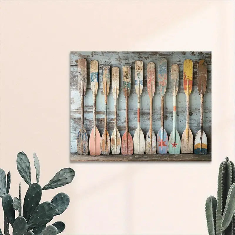 Living Room Rustic Nautical Wall Decor