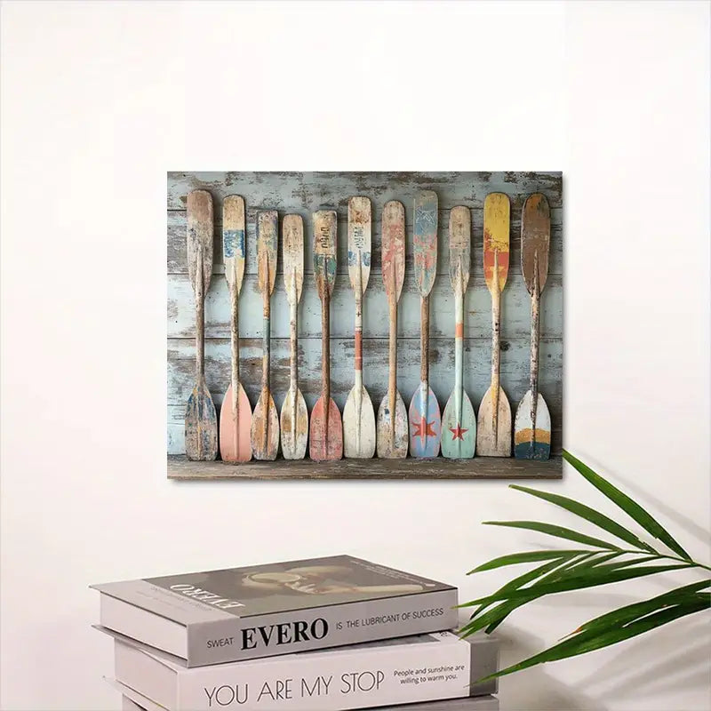 Living Room Rustic Nautical Wall Decor