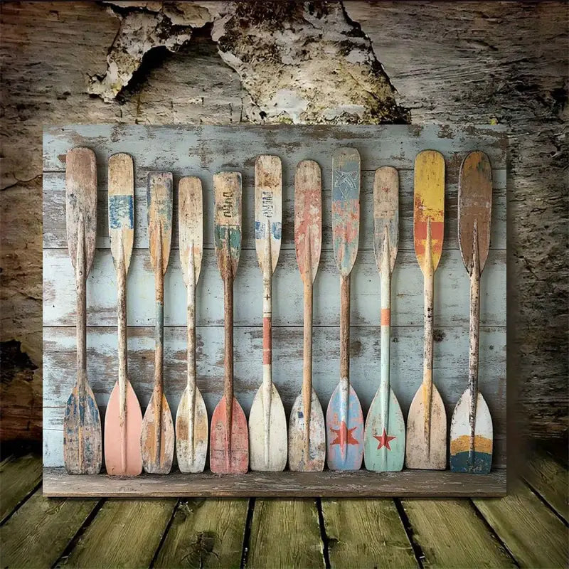 Living Room Rustic Nautical Wall Decor