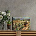 Mexican Tequila Fields Landscape Canvas Art