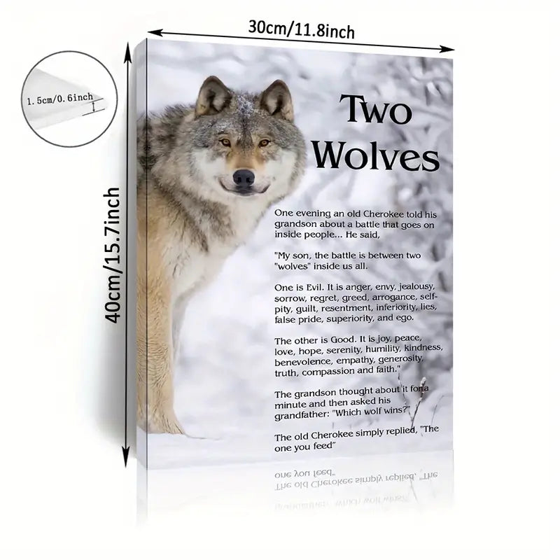 Wolf &amp; Grandson Story