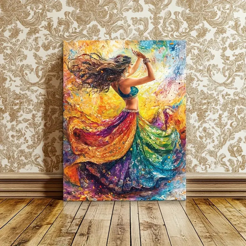 Belly Dancer - Colorful Wall Art