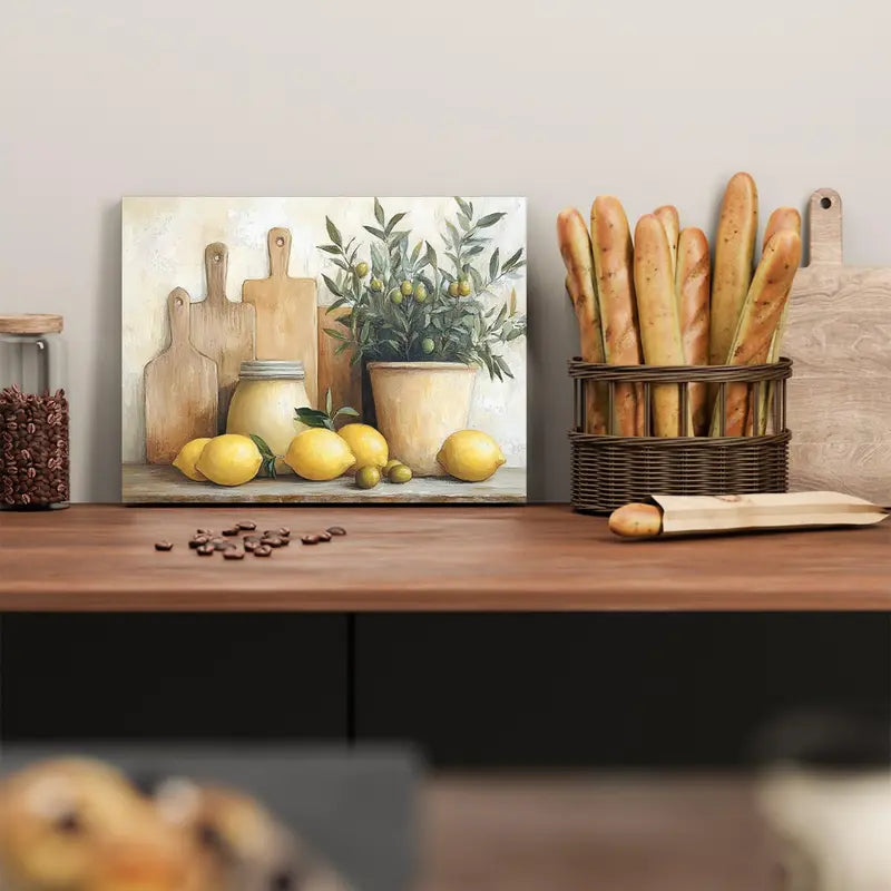 Lemon Canvas Wall Art
